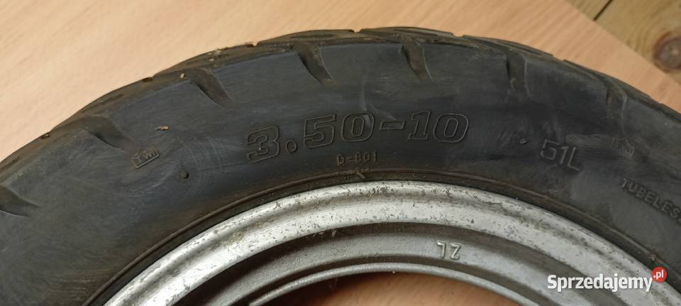 Koła do skutera 10 Opony, koła, felgi Mysłowice sprzedam