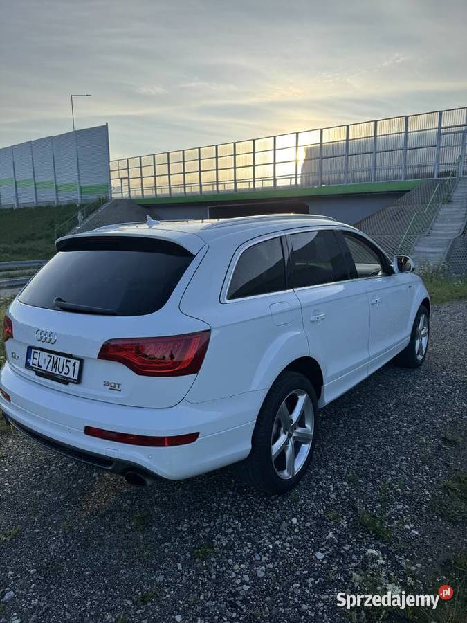 Audi Q7 30 TFSI 333 2015 r Wersja PRESTIGE SLine Piotrków Trybunalski