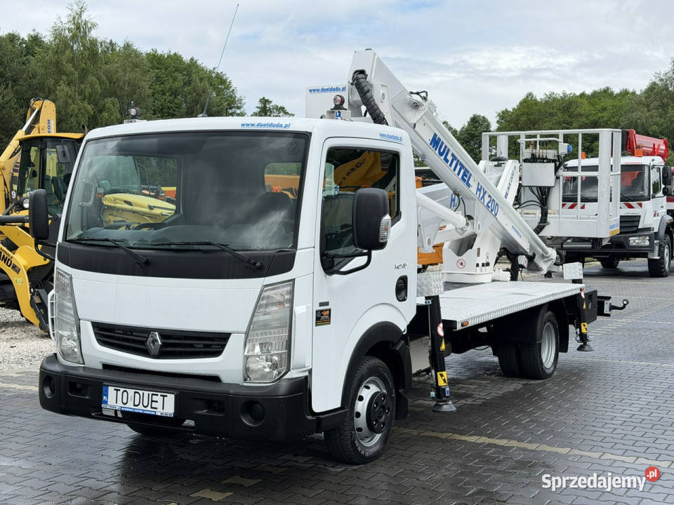 Renault Maxity Zwyżka Podnośnik Koszowy Multitel Widełki