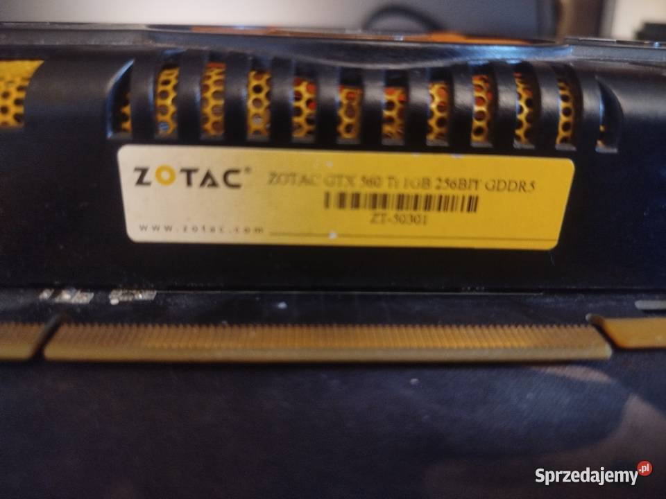 Zotac gtx 560 ti 1gb 256bit gddr5 zachodniopomorskie Stargard