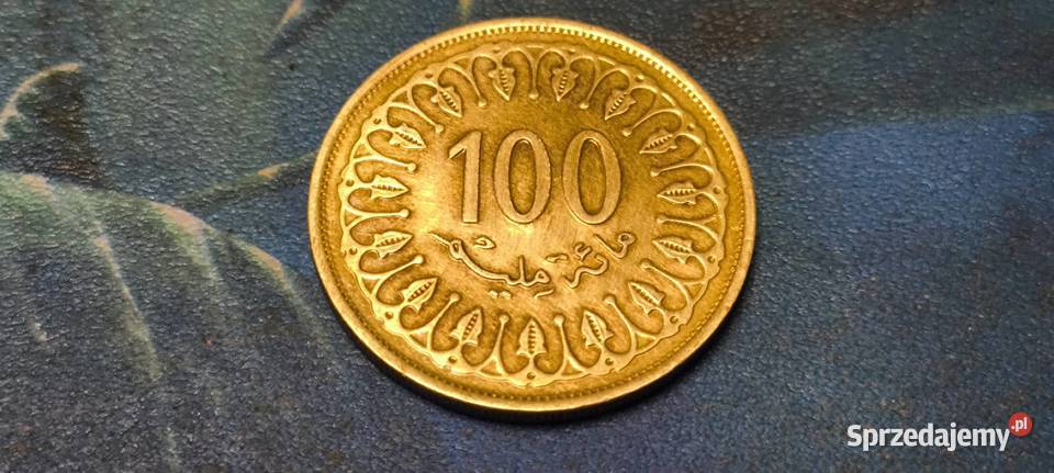 Moneta Tunezja 100 millim 2013 śląskie