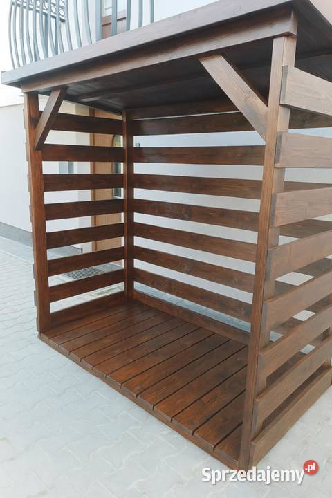 Drewutnia domek na drewno wiatka Tokarnia sprzedam