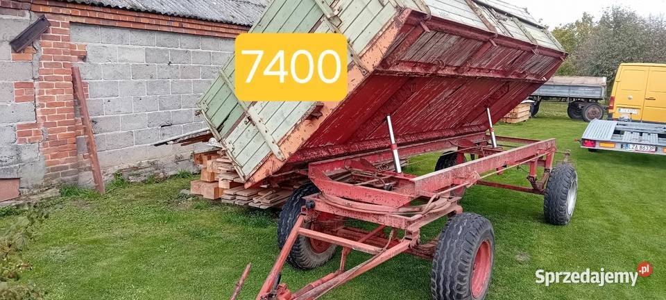 Przyczepy WYWROTKI niemieckie lubelskie