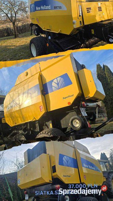 Prasa belarka Holland Br 750a Siatka Rotot Przewłoki