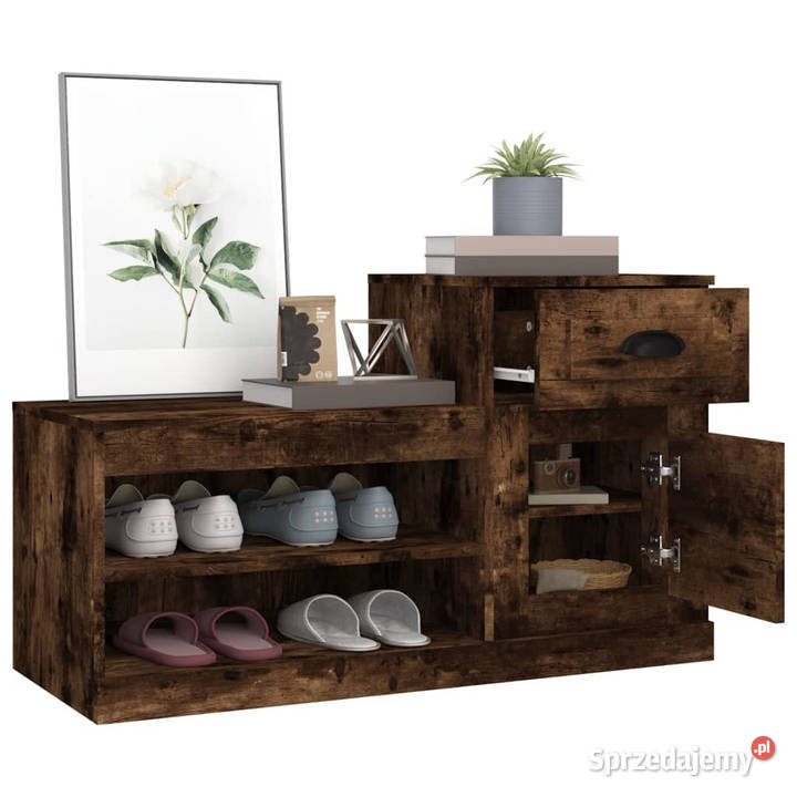 Szafka na buty przydymiony dąb 100x42x60 Warszawa sprzedam