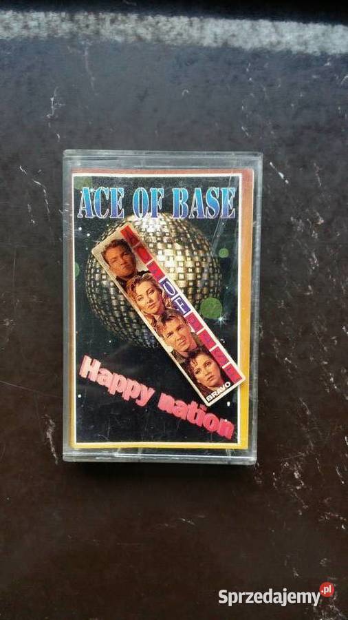 Kaseta magnetofonowa Ace of base Happy nation podlaskie Siemiatycze