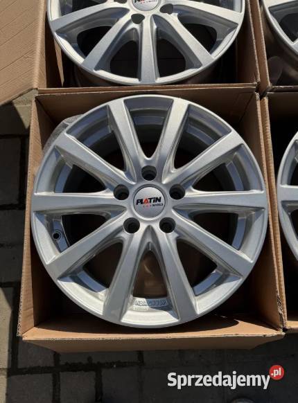 Felgi 5x112 7J 16 ET 45 Platin Aluminiowe Audi Dębinka