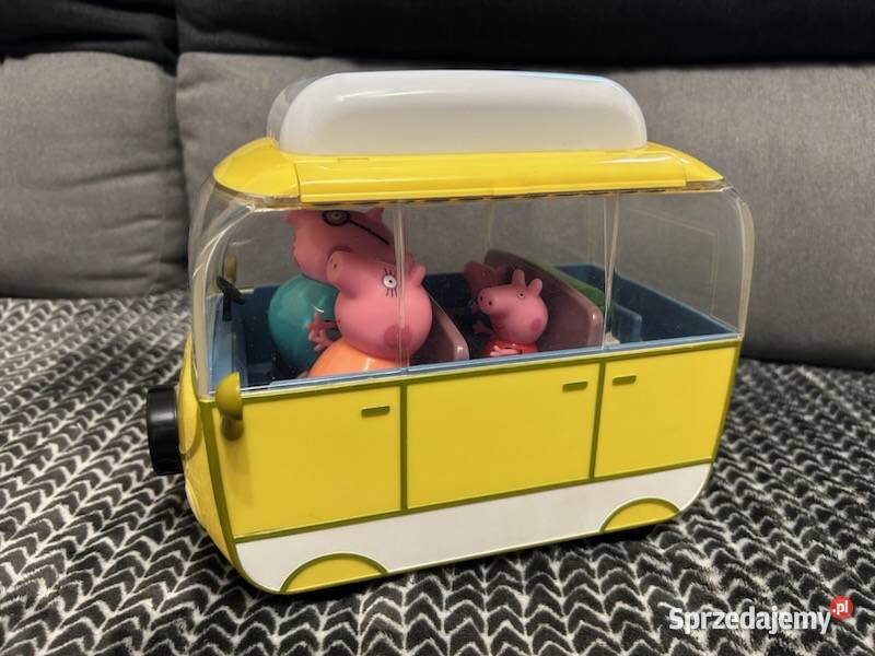 Świnka Peppa kamper klasa kuchnia książeczki Gliwice sprzedam