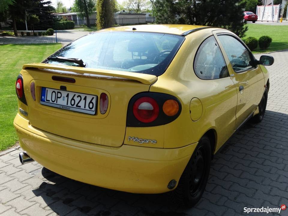 Reno Megane COUPE 16 LPG ElSzyby NIE marudówHIT lubelskie Poniatowa