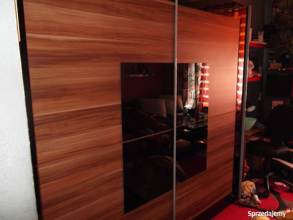 szafa drzwi przesuwne pojemna 220cm Szafy, regały, półki Dom i Ogród Radom