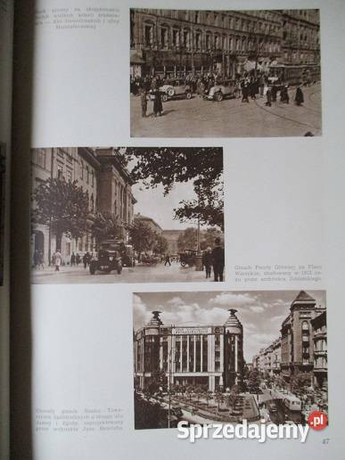 Warszawa Stolica Polski 1949 r Warszawa stolica Łódź sprzedam