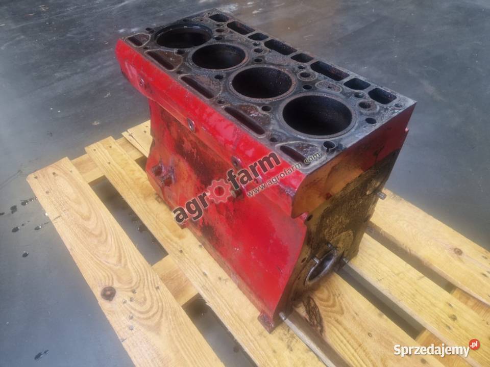 Blok silnika Case 840 940 833 740 Silnik i osprzęt Byków