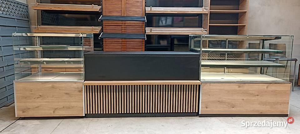 Witryna chłodnicza neutralna lada sprzedażowa Sklep Szczecin