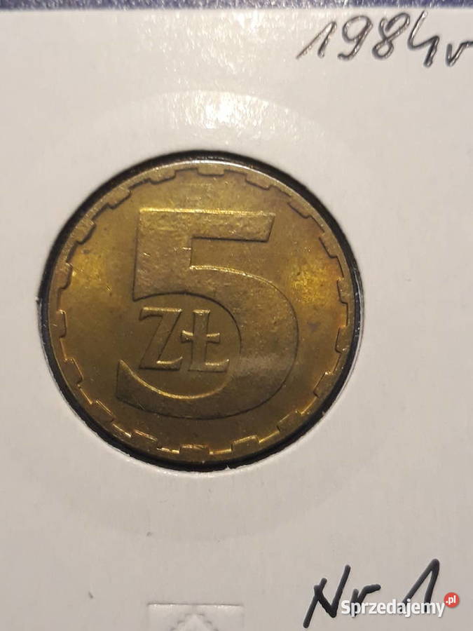 5 złotych 1984 r 1 Mennicze