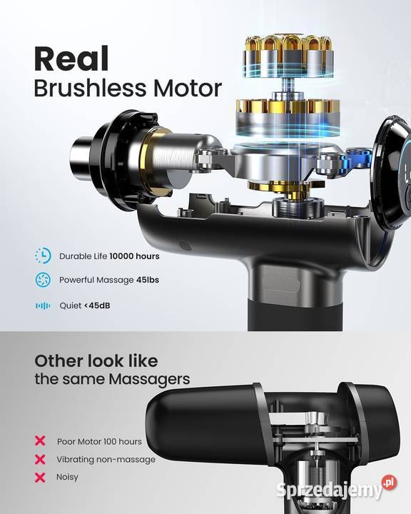 RENPHO pistolet do masażu z Bluetooth Pozostałe Jaworzno