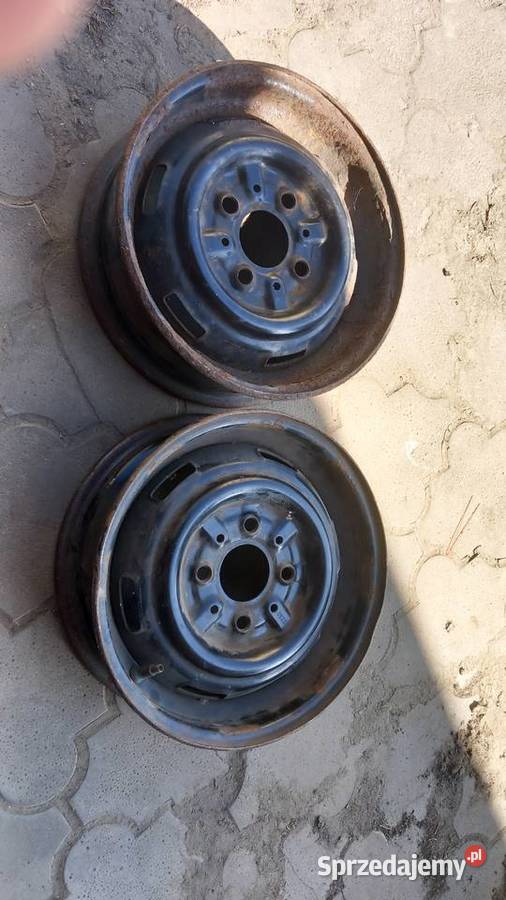 Felgi Maluch Fiat 126p przyczepka niewiadow 12