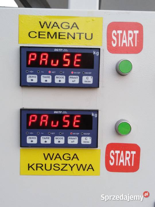 silos na cement węzeł betoniarski betoniarka mazowieckie