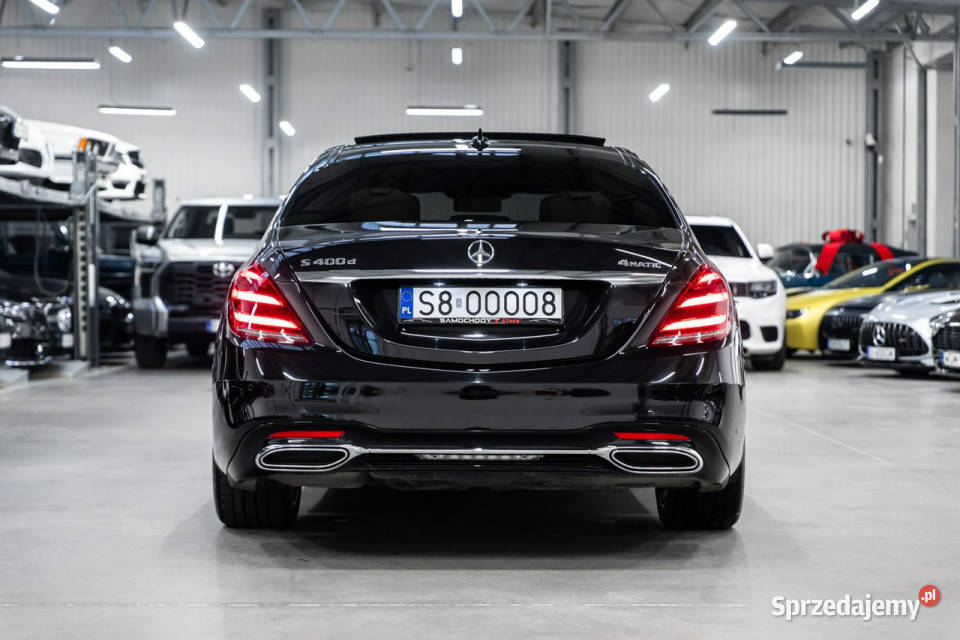 Mercedes S 400 S400d 4Matic Salon Panorama światła do jazdy dziennej małopolskie Węgrzce