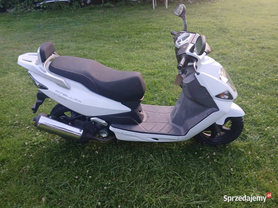 Skuter Daelim Otello 125 Wtrysk FI 2012R Biały ABS Bolesławiec
