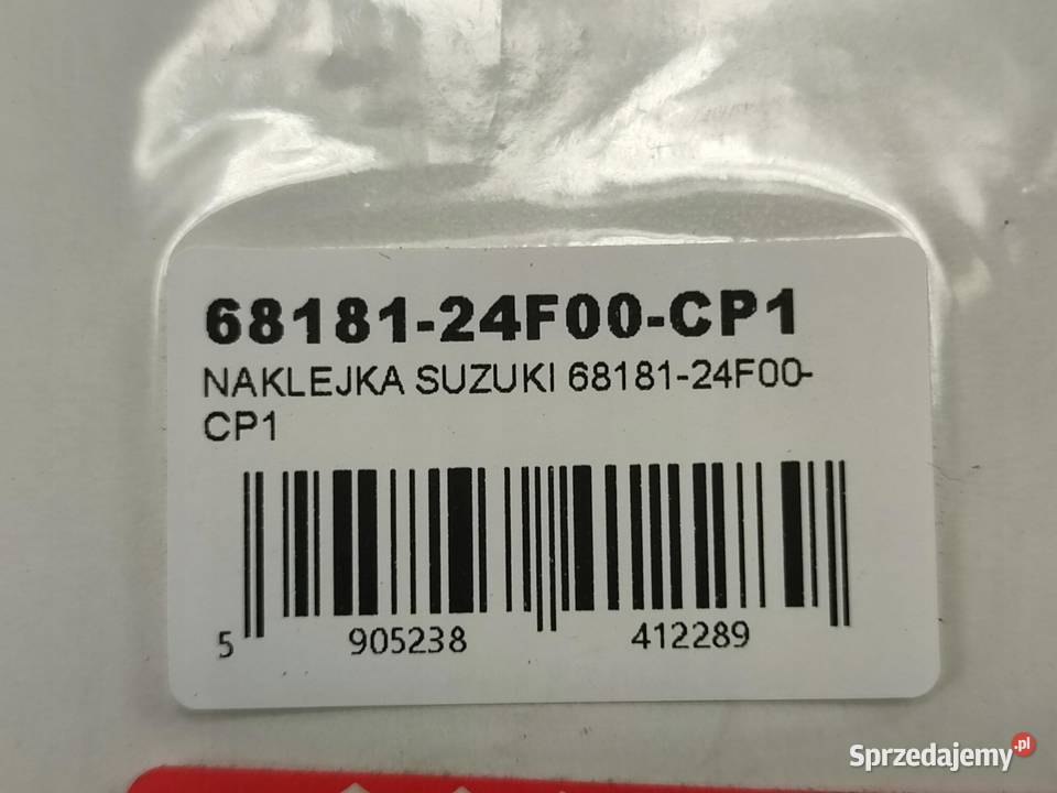 NAKLEJKA NA PRAWY BOCZEK SUZUKI GSX1300R sprzedam