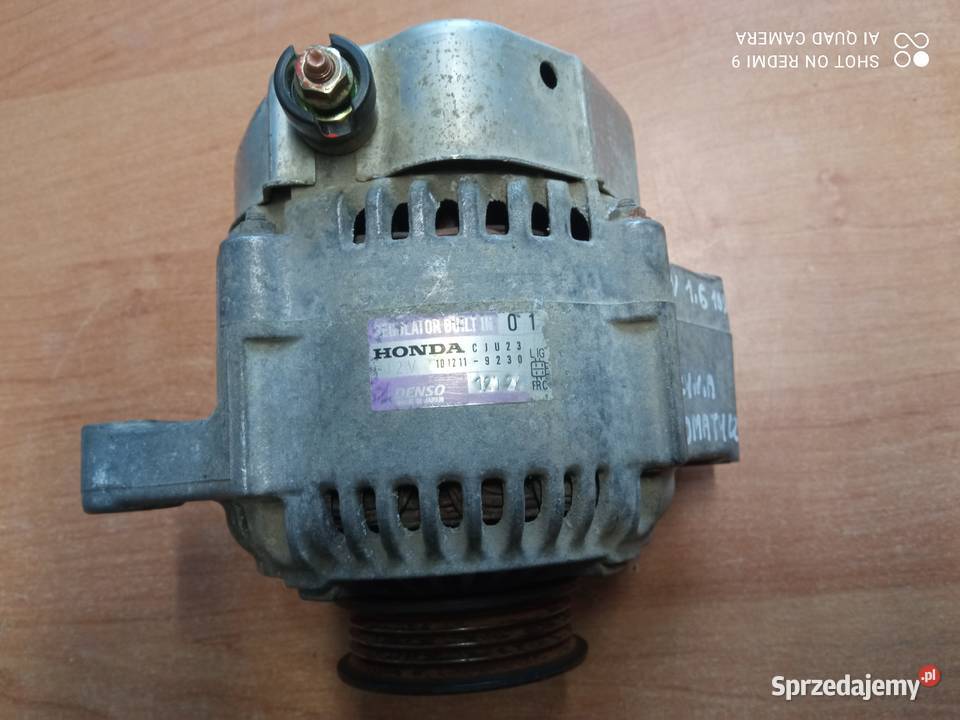 Alternator Honda HRV 16 automatyczna skrzynia Pozostałe Oleszyce