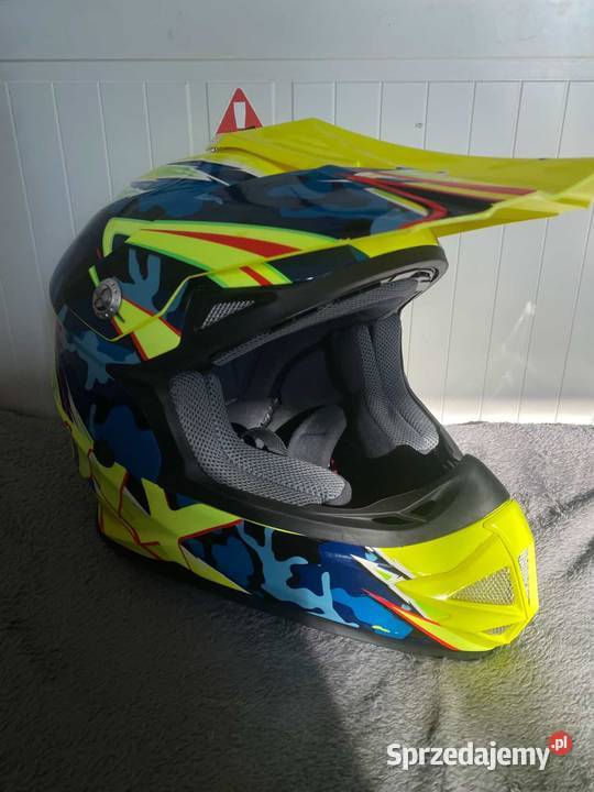 Kask crossowy enduro hulajnoga fullface Niepołomice