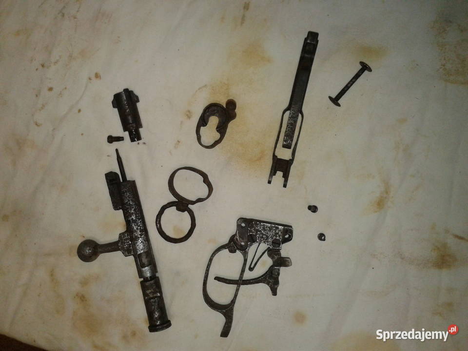 BERTIER części karabinu zdezelowanereplika Skiereszewo