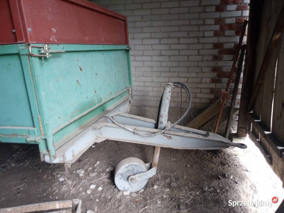 Przyczepa wywrotka 4t jednoosiowa Lublin