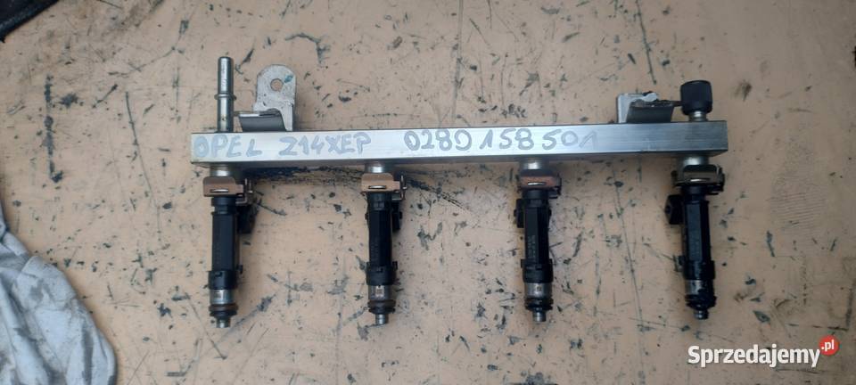 OPEL ASTRA CORSA MERIVA 14 16V Z14XEP listwa osobowe Układ paliwowy Kielce sprzedam