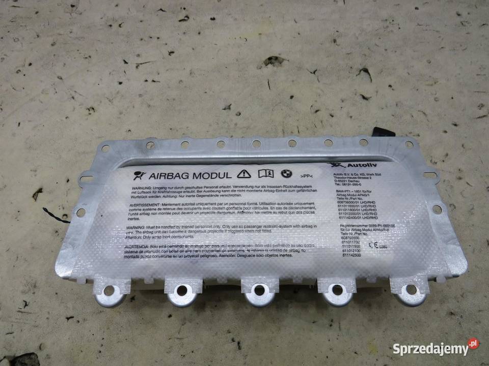 PODUSZKA AIR BAG PASAŻERA BMW 6 F06 F12 F13