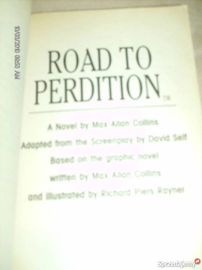 max allan collins road to perdition