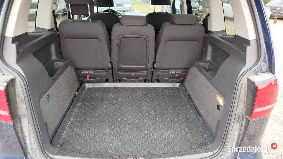 Vw Touran 20 TDI 140 Automat niebieski Touran pomorskie Bytów
