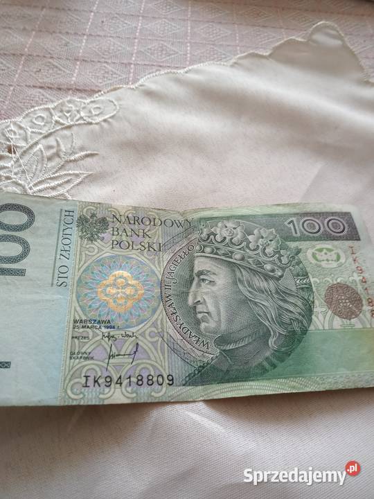 Banknot 100zl Wieliczka sprzedam