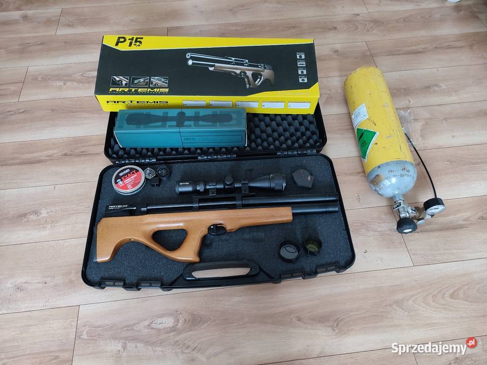 Wiatrówka PCP Artemis p15 w 55 zestaw stan