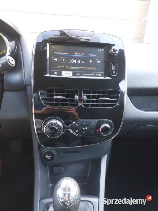 Renault Clio 09 TCe 2014r bogata wersja niski poduszka powietrzna Warszawa