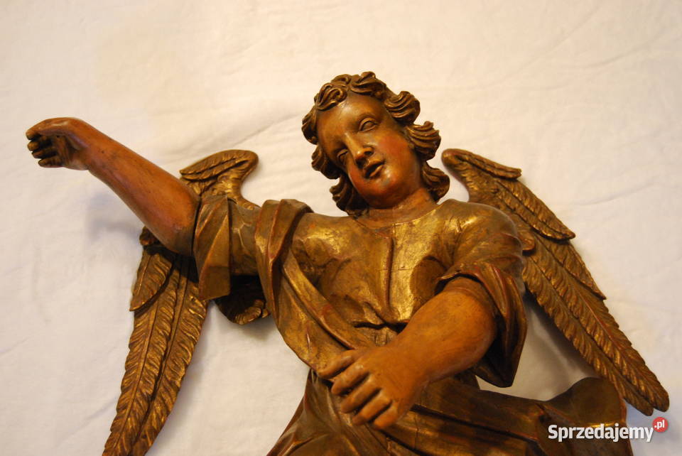Rzeźba anioła ok XVIII wiek ok 17501800 r