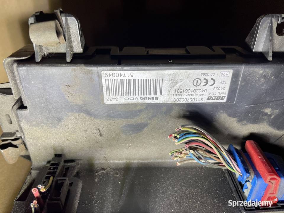 51740049 moduł sterownik bsi Fiat panda II 2 osobowe Szczecin sprzedam