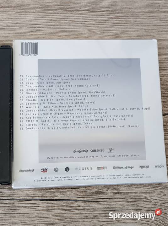 Zestaw 3 płyt CD Quebonafidewhite house Gorzów Wielkopolski