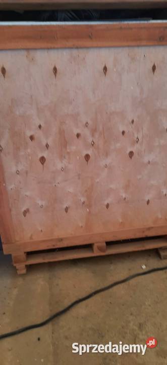 Skrzynia drewnian opakowanie drewniane Pozostałe Wapno