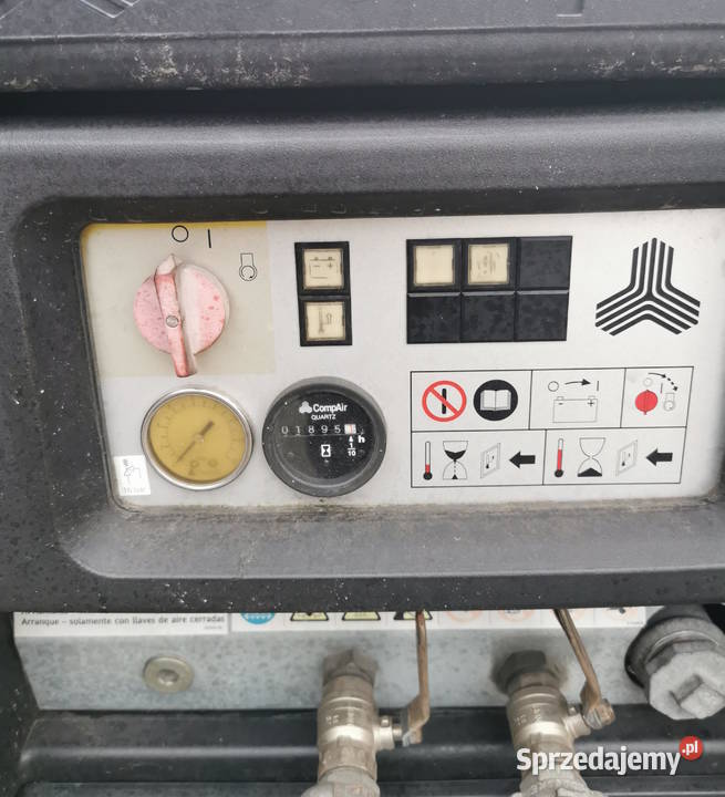 Kompresor śrubowy spalinowy Compair C55 14 bar Kraków
