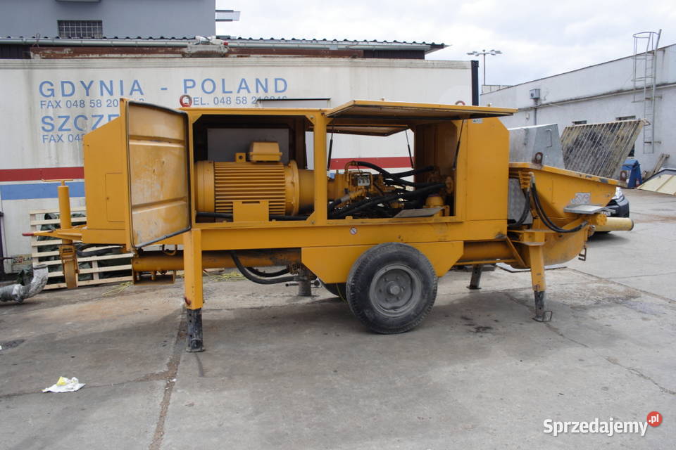 stacjonarna pompa do betonu PUTZMEISTER BSA nie Pompy do betonu