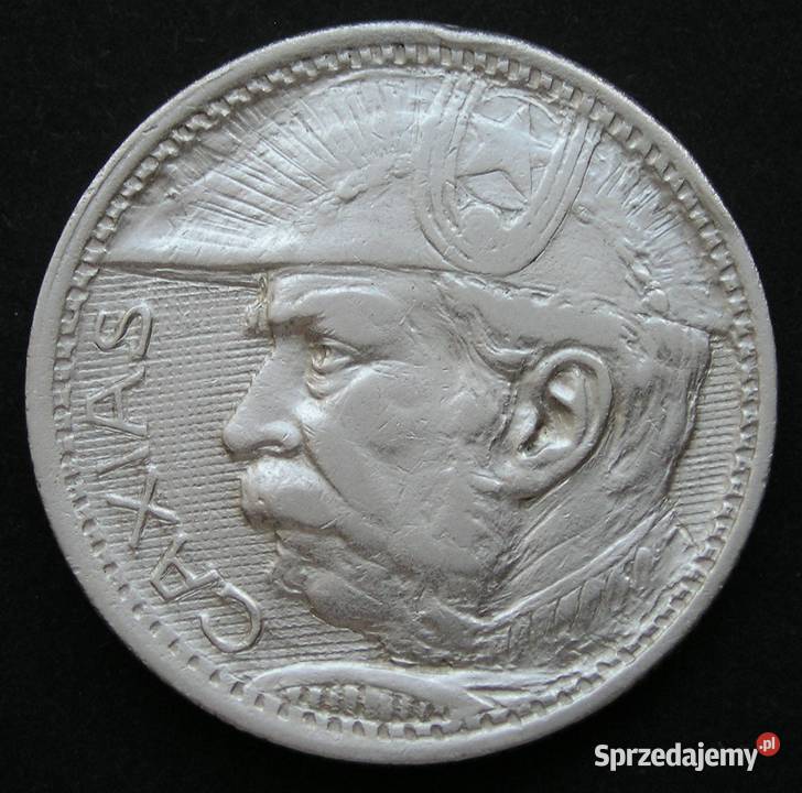 BRAZYLIA 2000 REIS 1935 CAXIAS SREBRO łódzkie