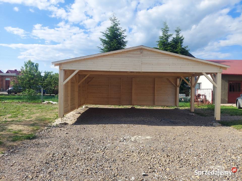 WiataGaraż 5x9 m Producent Dostępne inne wymiary małopolskie Smolice sprzedam