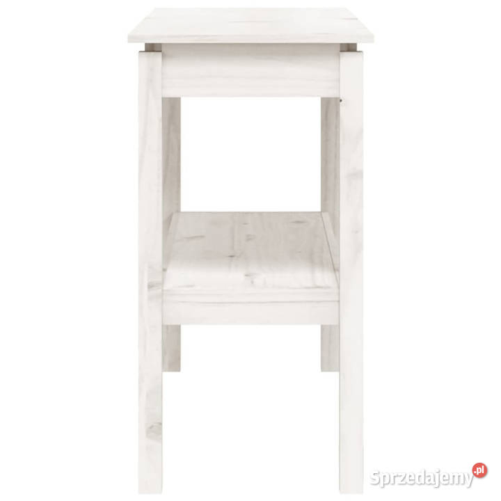 Stolik konsolowy biały 110x40x75 lite drewno Warszawa sprzedam