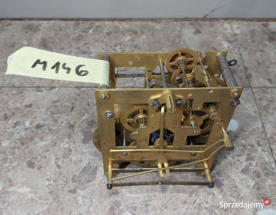 M146 Mechanizm starego zegara ściennego FMS Antyki Tczew