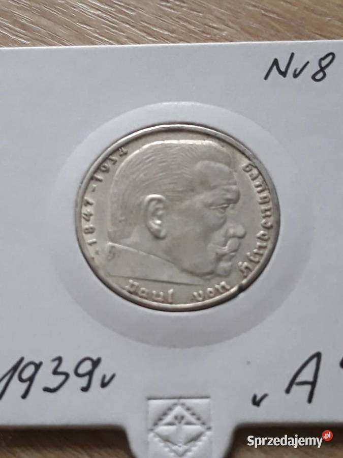 2 Marki Paul von Hindenburg 1939 rmen A 8 J Konin