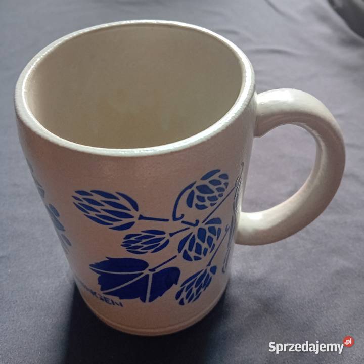 Ceramiczny kufel 05 L Hopfenanbau in Thringen Koźminek