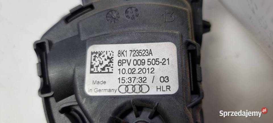 PEDAŁ AUDI A6 C7 kujawsko-pomorskie Lipno sprzedam