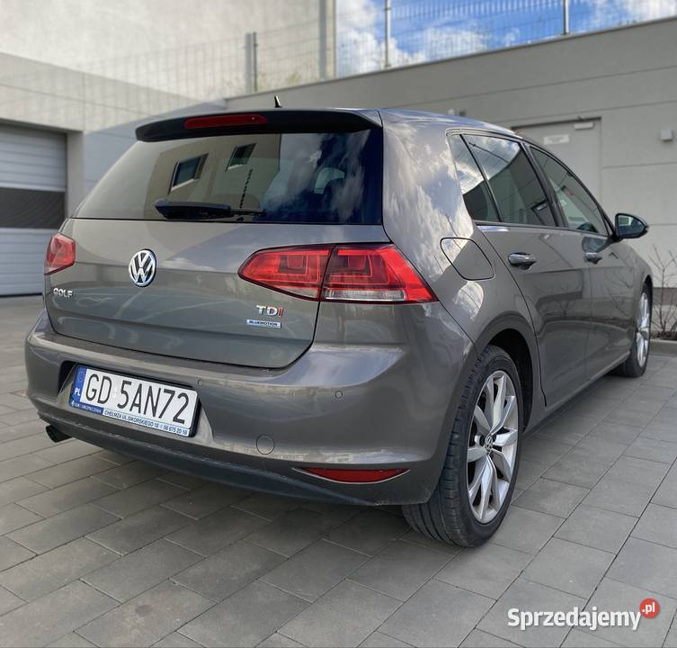 Volkswagen Golf VII 16 TDI 105 ACC Keyless Navi Golf Gdańsk
