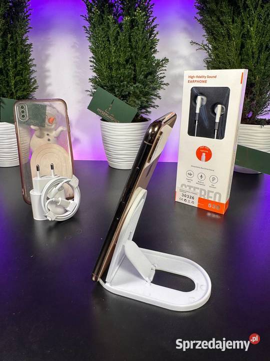 Apple iPhone XS 64GB Gold Nowa Bateria 100 Stan mazowieckie Warszawa sprzedam